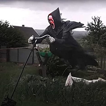 Garden Ghostface Scream Scarecrow