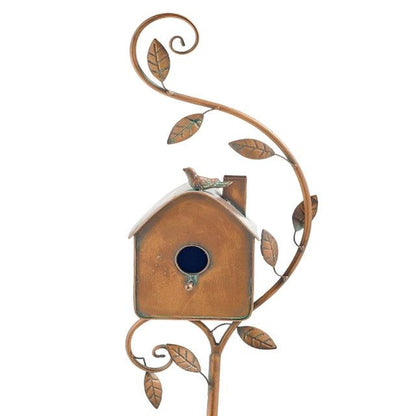 Attractive Birdhouse Garden Stake - MTR210