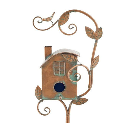 Attractive Birdhouse Garden Stake - MTR210