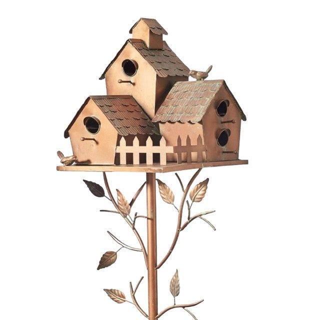 Attractive Birdhouse Garden Stake - MTR210