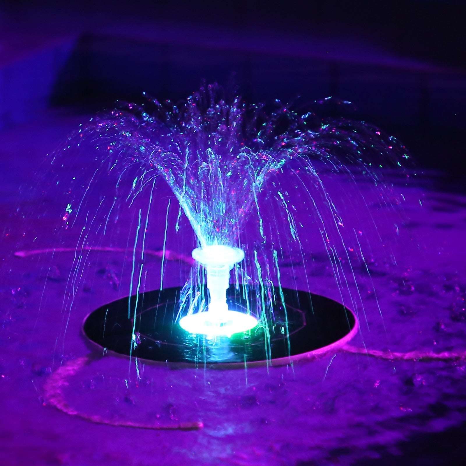 AviGlow - RGB Solar Bird Bath Fountain - MTR210