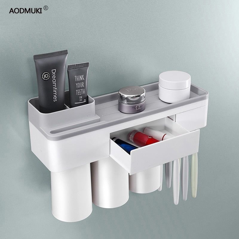 BATHROOM TOOTHBRUSH HOLDER & ACCESSORY ORGANIZER - MTR210