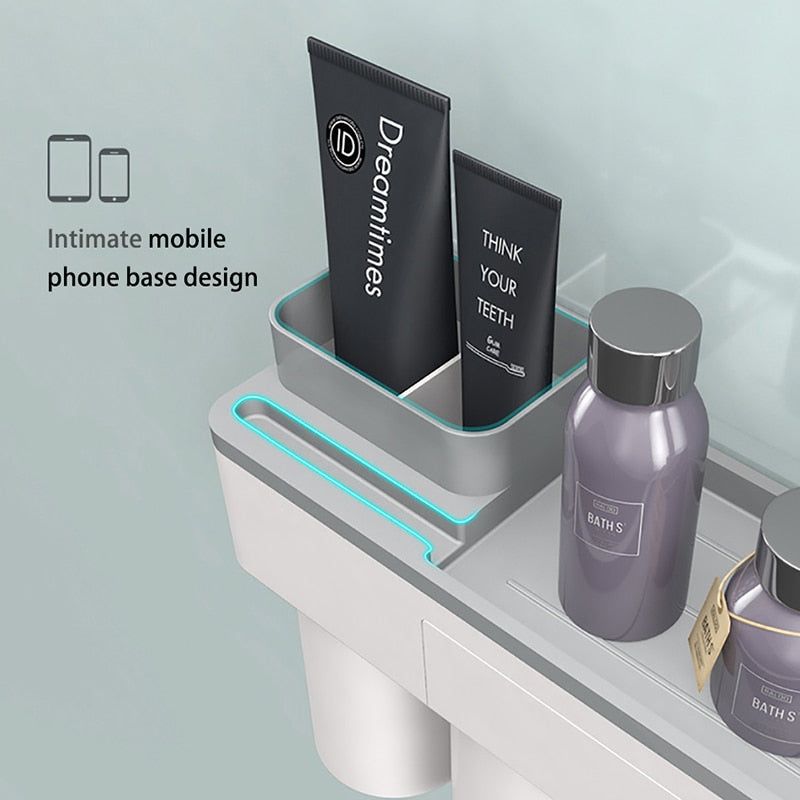 BATHROOM TOOTHBRUSH HOLDER & ACCESSORY ORGANIZER - MTR210