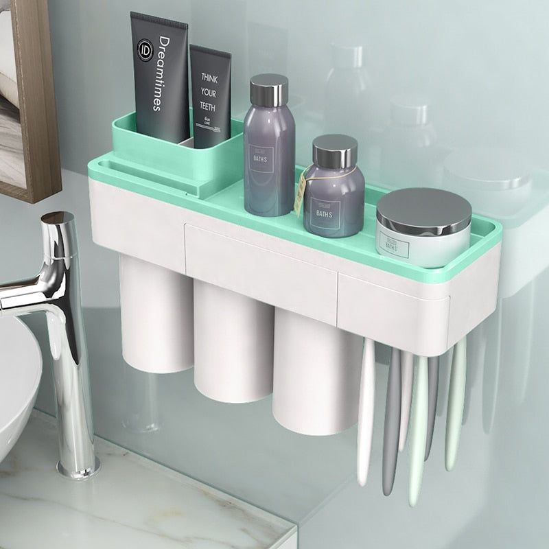 BATHROOM TOOTHBRUSH HOLDER & ACCESSORY ORGANIZER - MTR210