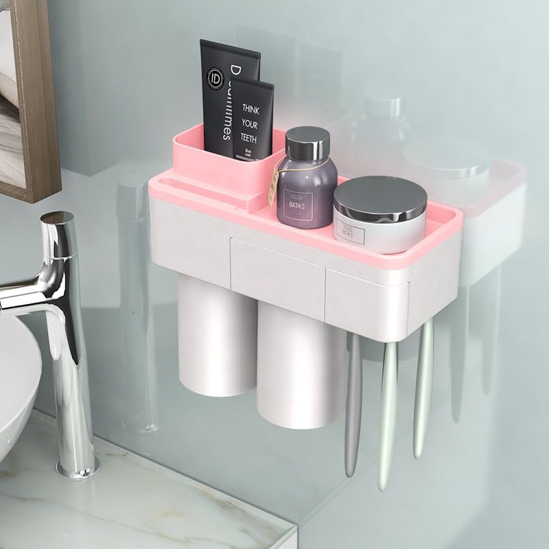 BATHROOM TOOTHBRUSH HOLDER & ACCESSORY ORGANIZER - MTR210