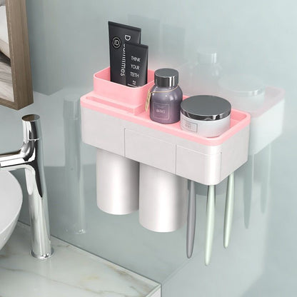 BATHROOM TOOTHBRUSH HOLDER & ACCESSORY ORGANIZER - MTR210