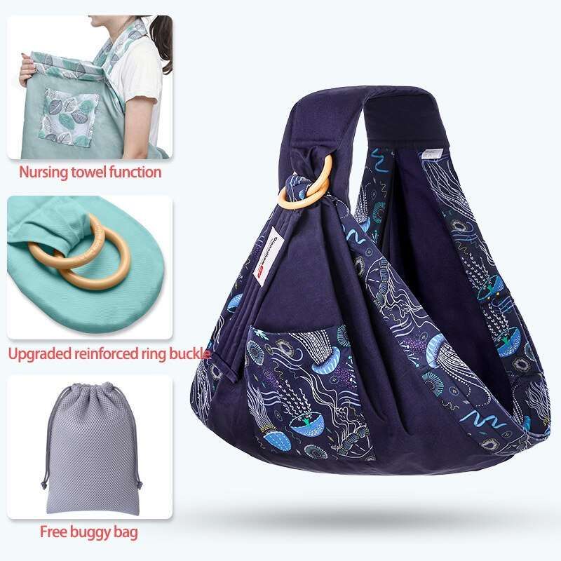 BabySling - Easy Pain-Free Snap-On Baby Sling Carrier - MTR210