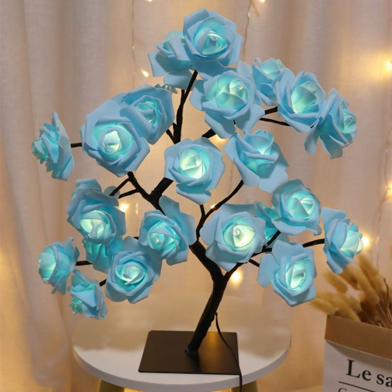 Bedroom Room Rose Tree Lamp Decoration - MTR210