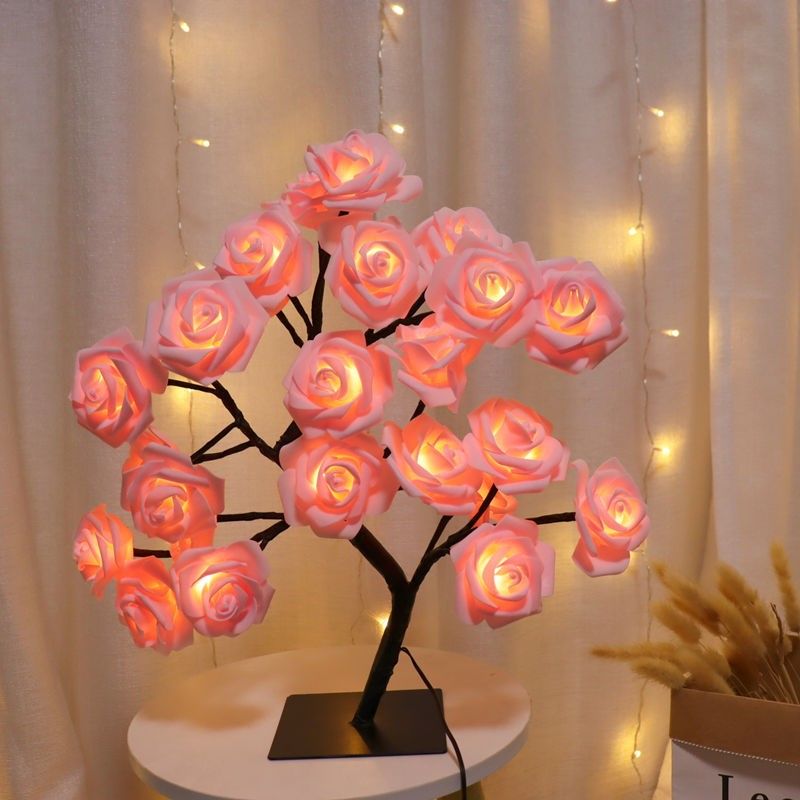 Bedroom Room Rose Tree Lamp Decoration - MTR210