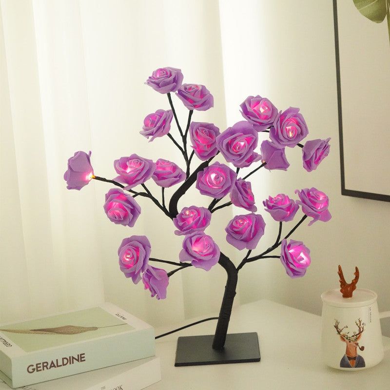 Bedroom Room Rose Tree Lamp Decoration - MTR210