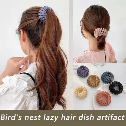 Bird’s Nest Plate Hairpin - MTR210