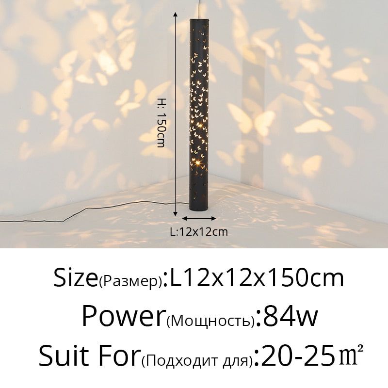 ButterPost™️ - Butterfly Shadows Floor Lamp - MTR210