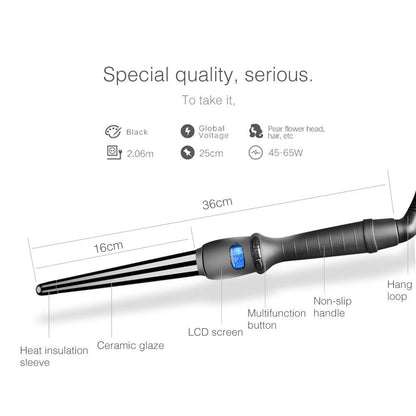 CERAMIC GLAZE CURLING WAND - MTR210