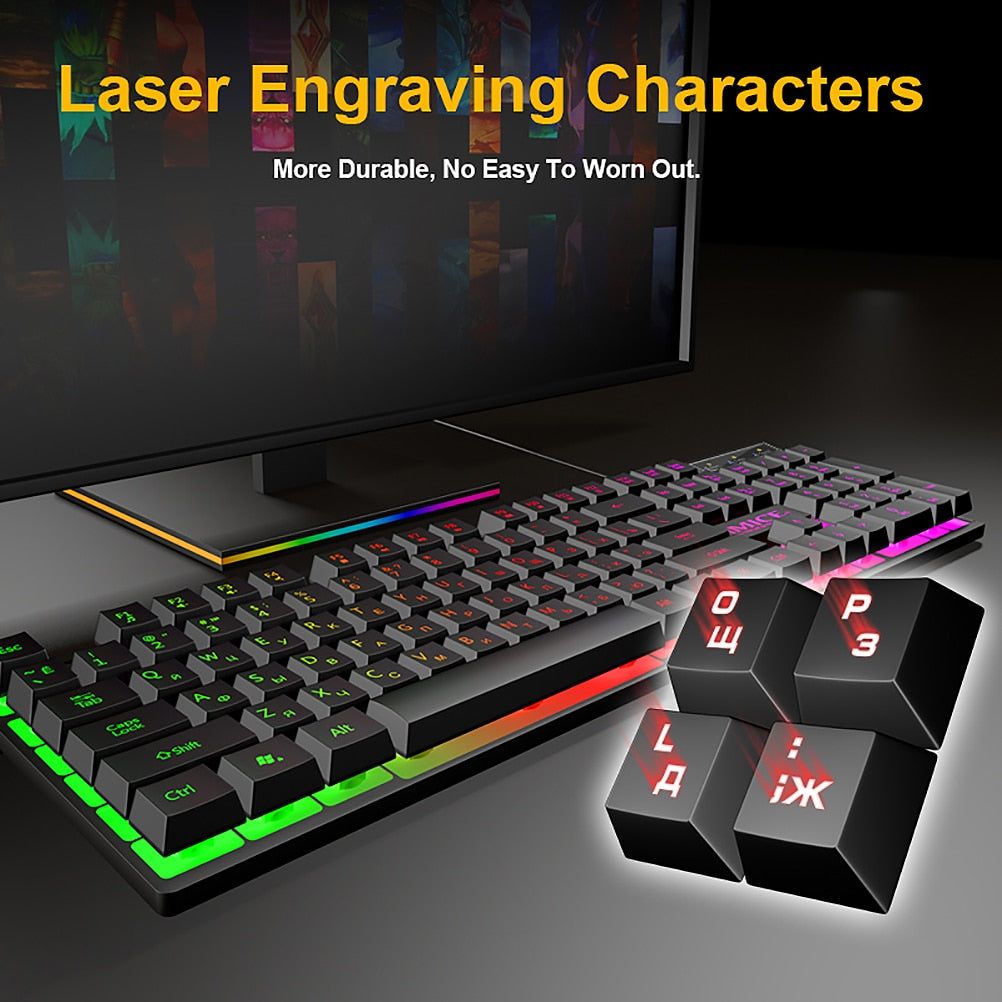 CONVENIENT RGB GAMING MOUSE PAD - MTR210