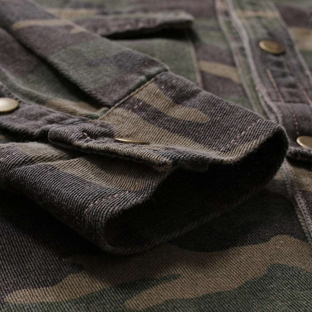 Camouflage Denim Shirt - MTR210