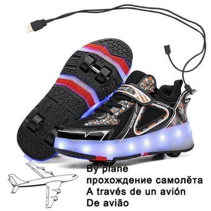 Children Luminous Glider Sneakers - MTR210