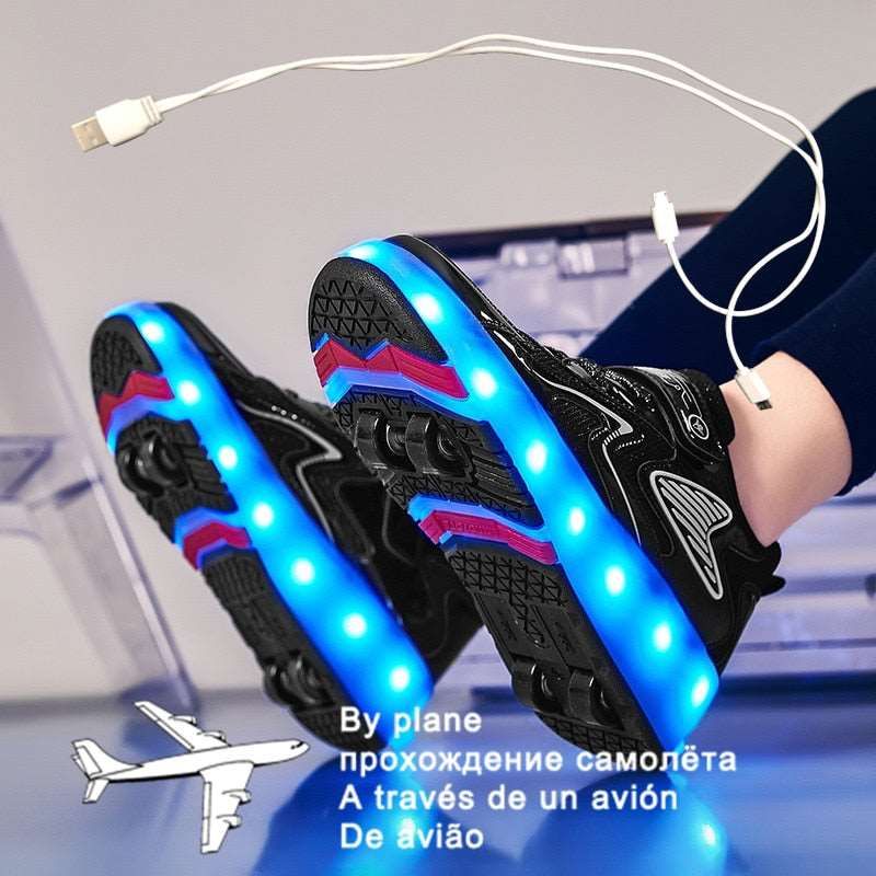 Children Luminous Glider Sneakers - MTR210