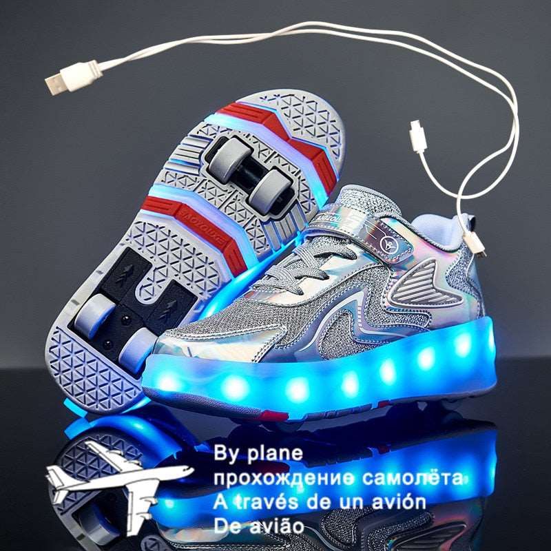 Children Luminous Glider Sneakers - MTR210