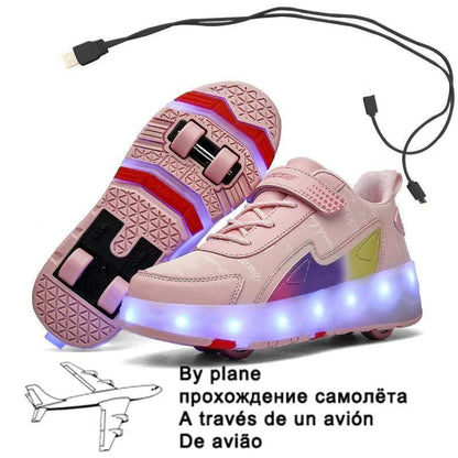 Children Luminous Glider Sneakers - MTR210