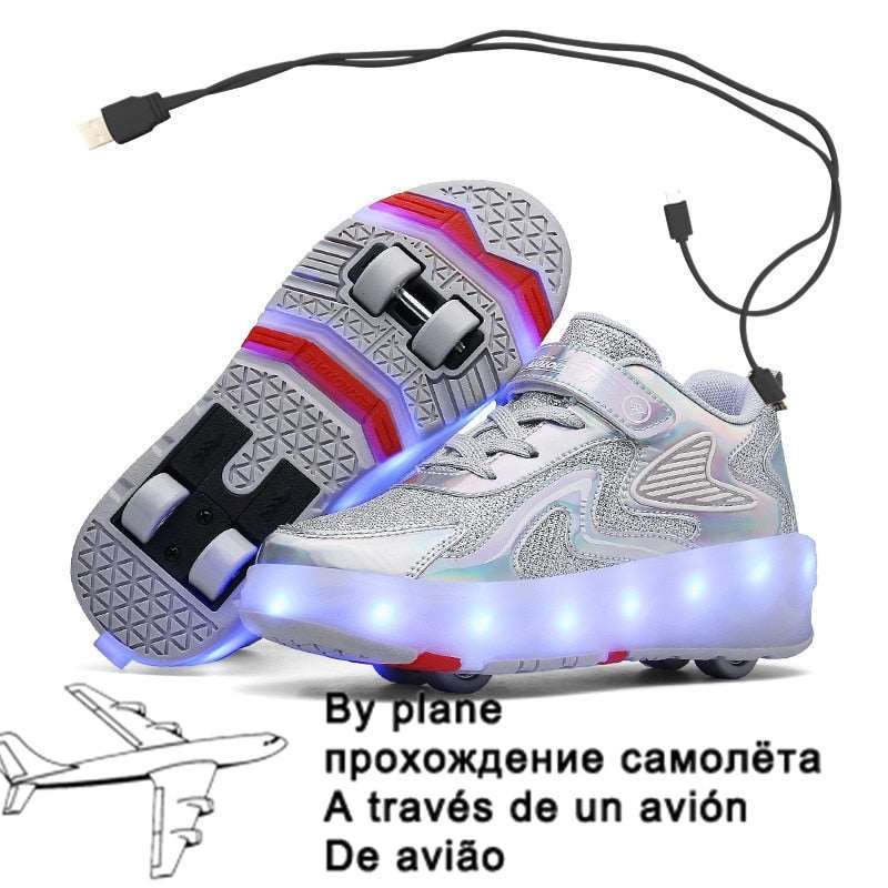 Children Luminous Glider Sneakers - MTR210