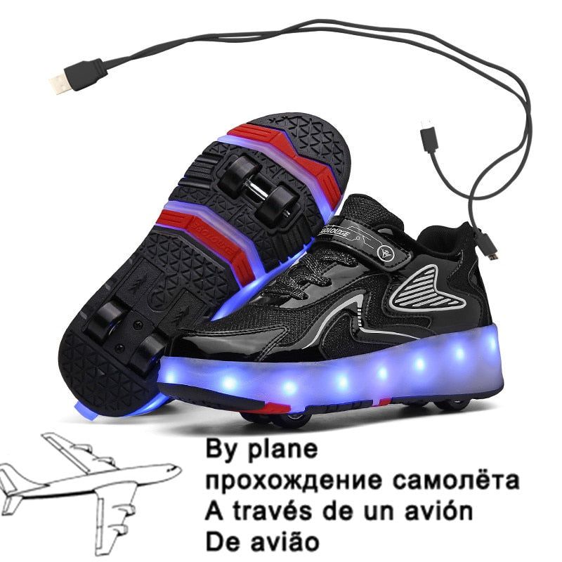 Children Luminous Glider Sneakers - MTR210