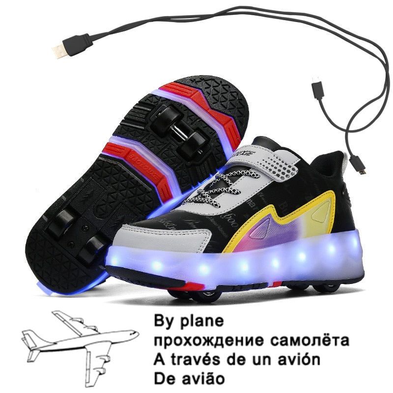 Children Luminous Glider Sneakers - MTR210