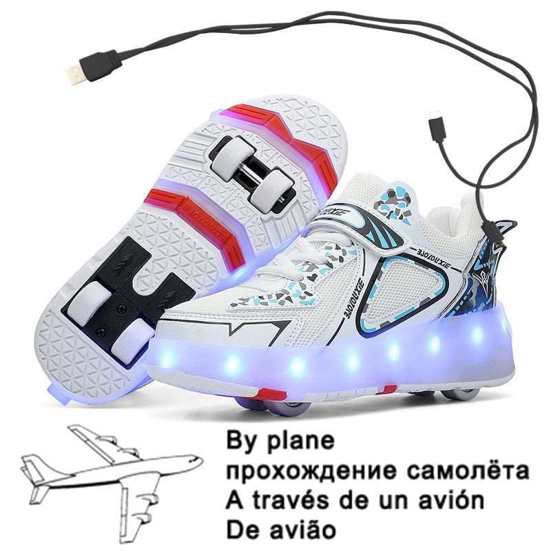 Children Luminous Glider Sneakers - MTR210