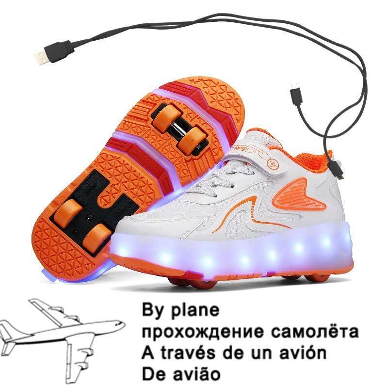 Children Luminous Glider Sneakers - MTR210