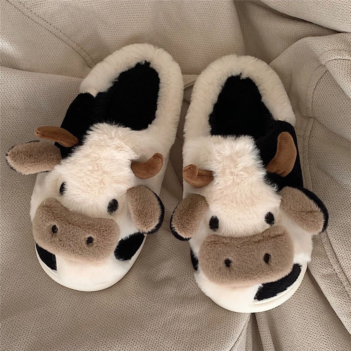 Cozy Cow Slippers For Women & Girls - MTR210