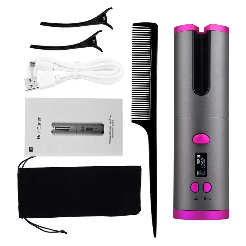 CurlEase - Cordless  Automatic Hair Curler - MTR210