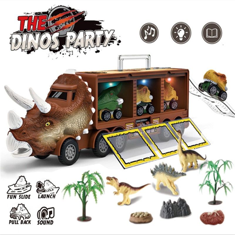 DINOSAUR TRANSPORT TOY CAR - MTR210