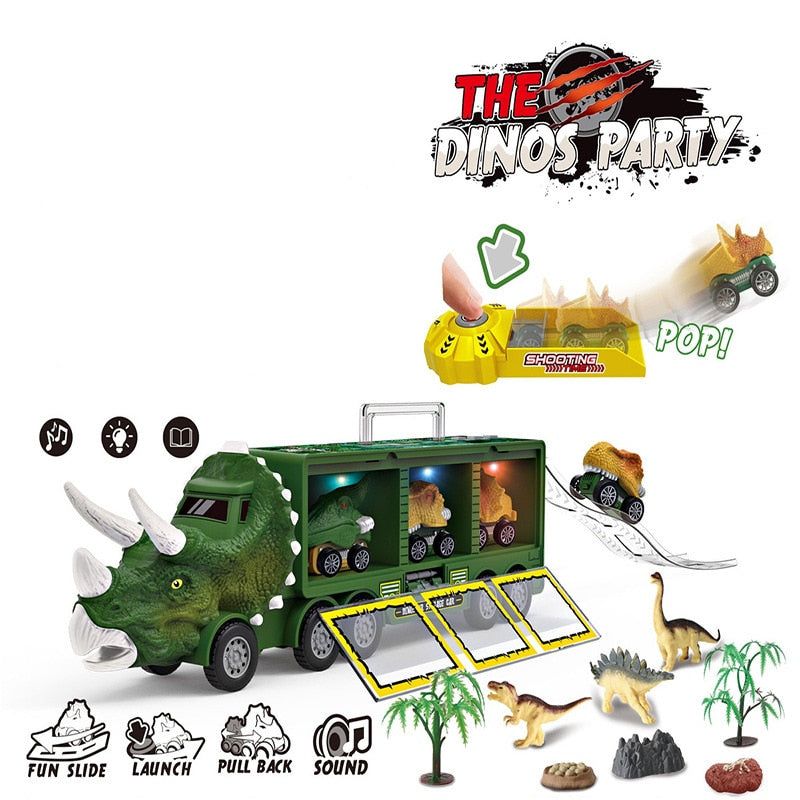 DINOSAUR TRANSPORT TOY CAR - MTR210