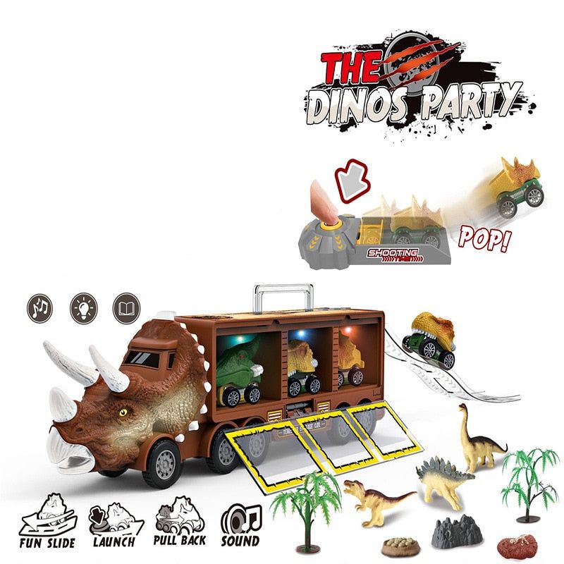 DINOSAUR TRANSPORT TOY CAR - MTR210