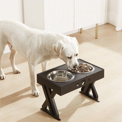 Dog Bowls Double Elevated Feeder - MTR210