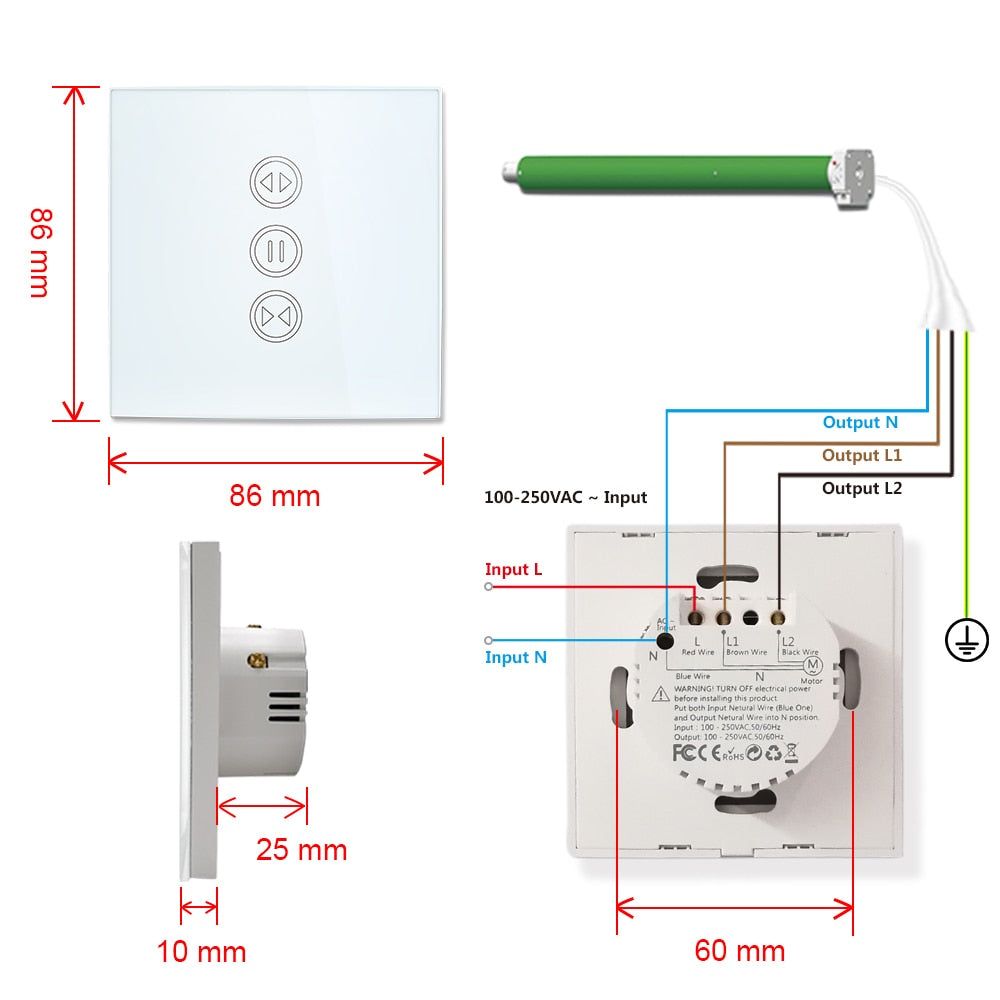 DrapeSwitch - Smart Curtain Switch - MTR210