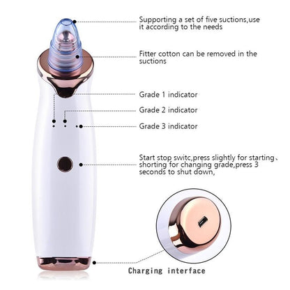 Electric Vacuum Pore Cleanser - MTR210