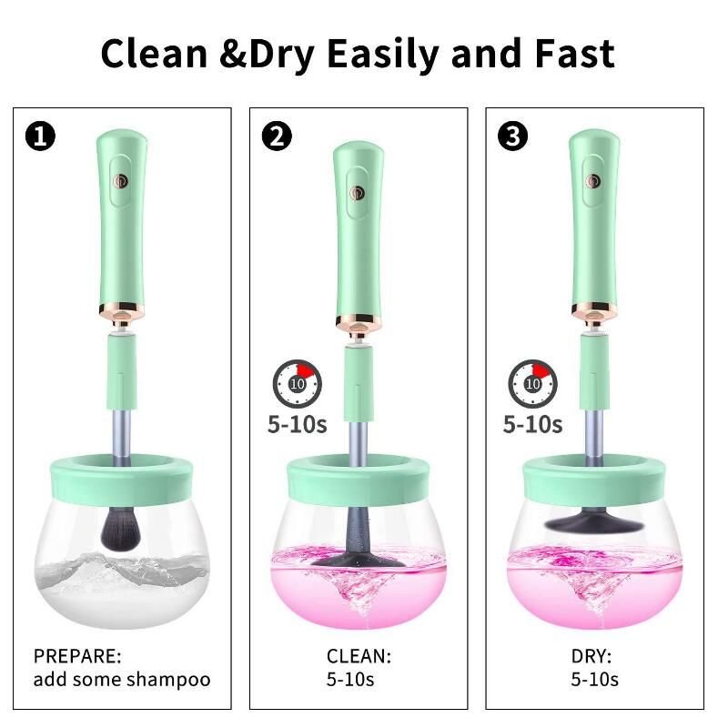 Fast Electric Makeup Brush Cleaner - MTR210