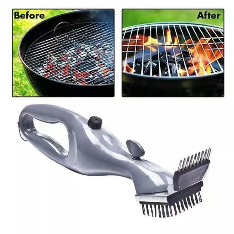 GRILL STEAM CLEANING BARBECUE BRUSH - MTR210