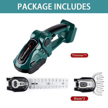 HedgeGenie™️- 2 In 1 Cordless Electric Hedge Garden Trimmer - MTR210