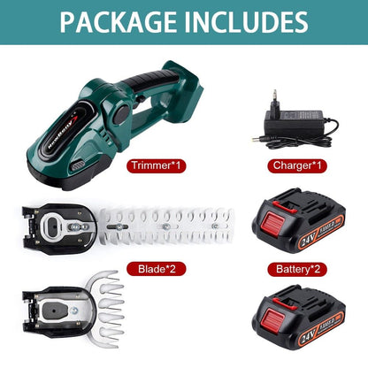 HedgeGenie™️- 2 In 1 Cordless Electric Hedge Garden Trimmer - MTR210