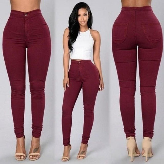 High Waist Skinny Jeans - MTR210