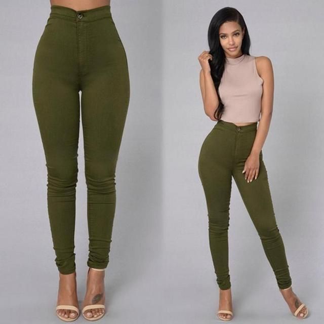 High Waist Skinny Jeans - MTR210