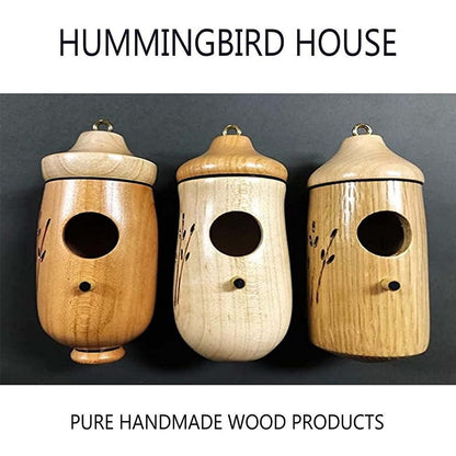 HumPod - Wooden Hummingbird House - MTR210