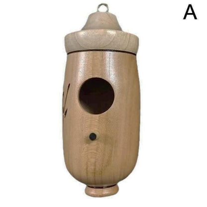 HumPod - Wooden Hummingbird House - MTR210