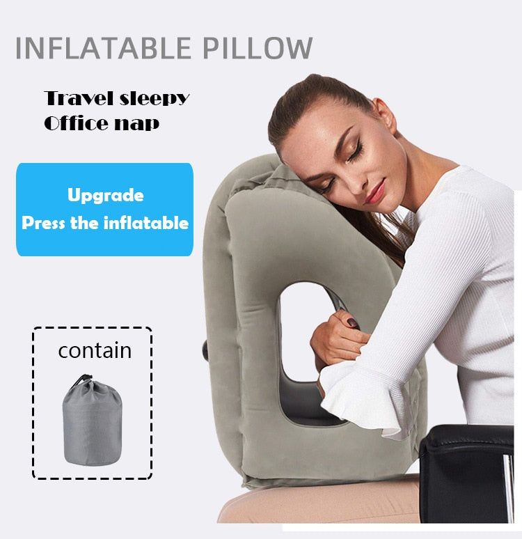 Inflatable Cushion Travel Pillow - MTR210