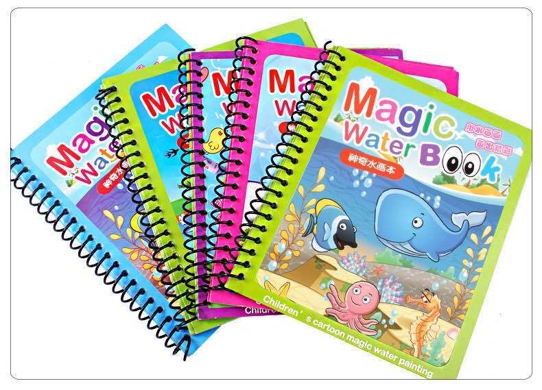 Kids Toy Magic Water Coloring Book - MTR210