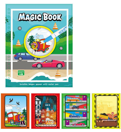 Kids Toy Magic Water Coloring Book - MTR210