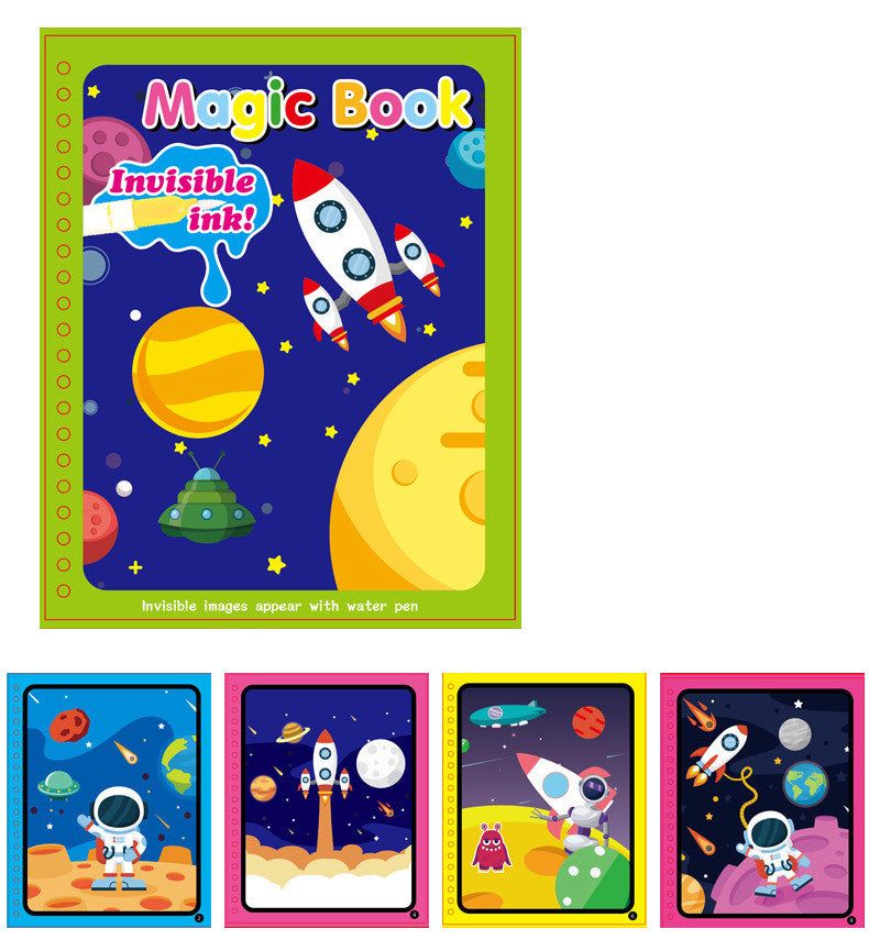 Kids Toy Magic Water Coloring Book - MTR210