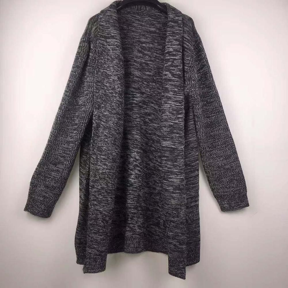 Knitted Long Cardigan Sweater - MTR210