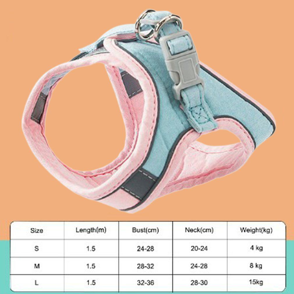 LUMINOUS CAT VEST HARNESS AND LEASH SET - MTR210